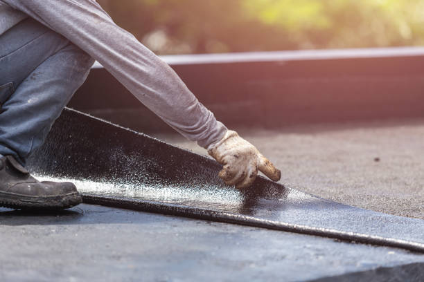 Professional Emergency Waterproofing technician working in Summit, NJ